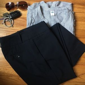 4S navy blue Drew Fit suit pants